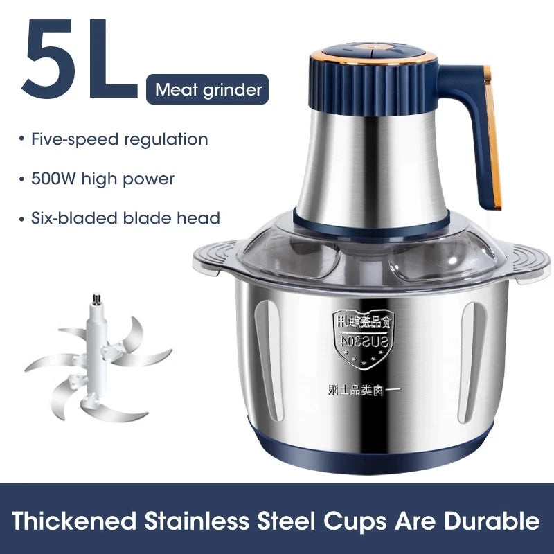 Stainless Steel Food Chopper