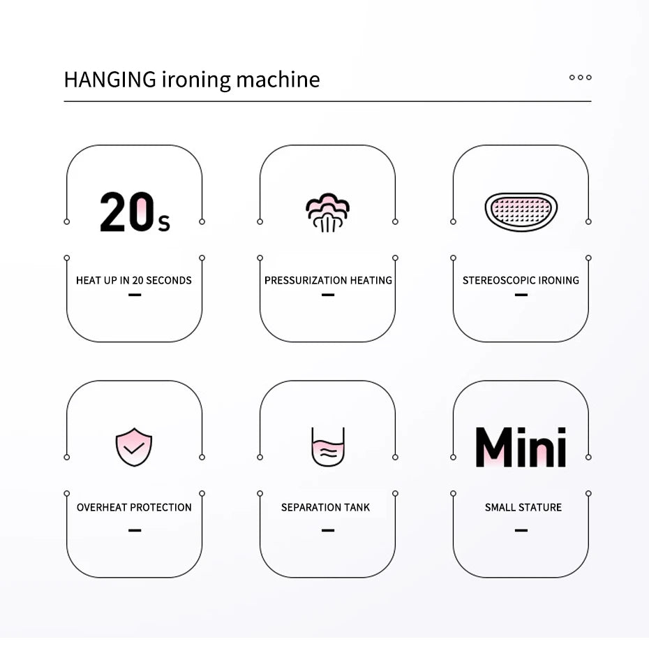 Hand Hanging Ironing Machine