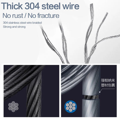 Telescopic Clothesline Clothes Drying Rope