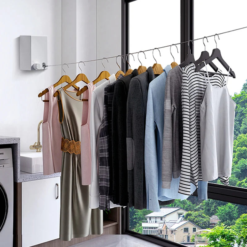 Telescopic Clothesline Clothes Drying Rope