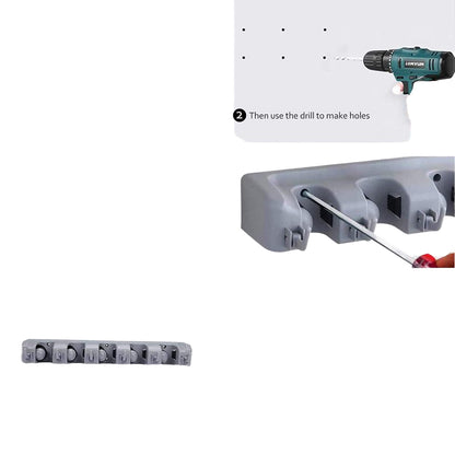 Brooms And Toiletries Organizer