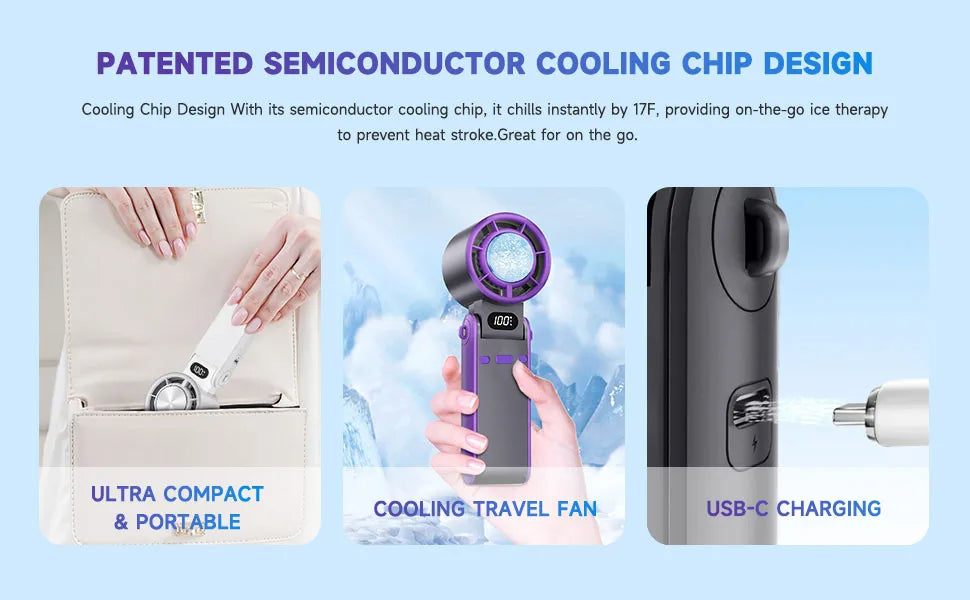 Smart Ice Cooling Fan