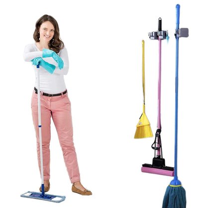 Brooms And Toiletries Organizer
