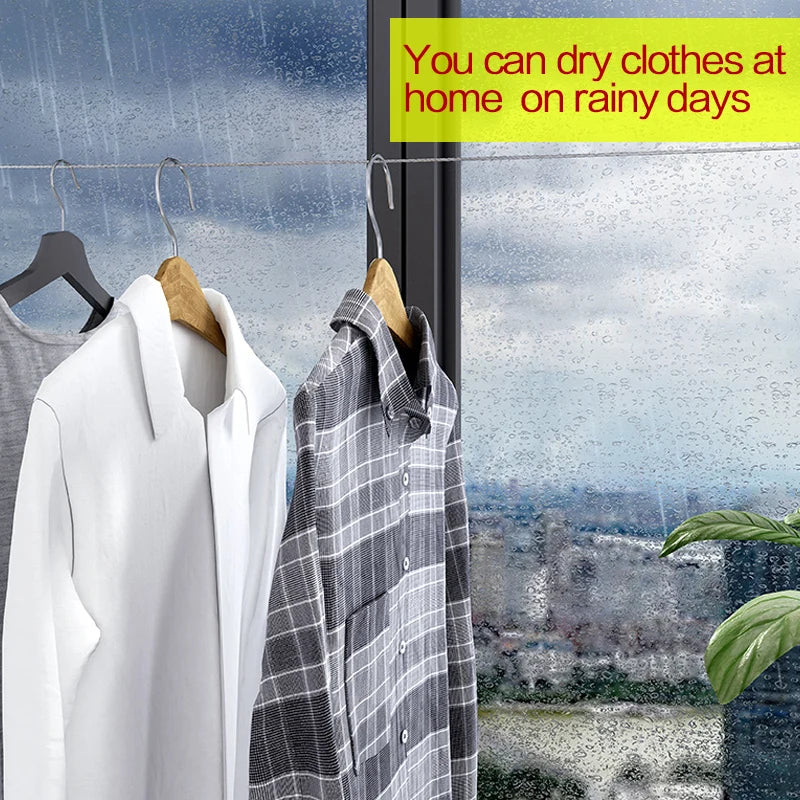 Telescopic Clothesline Clothes Drying Rope