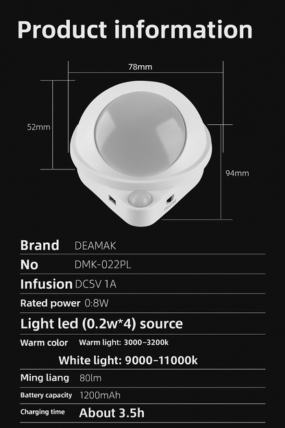 Smart Sense Motion Light