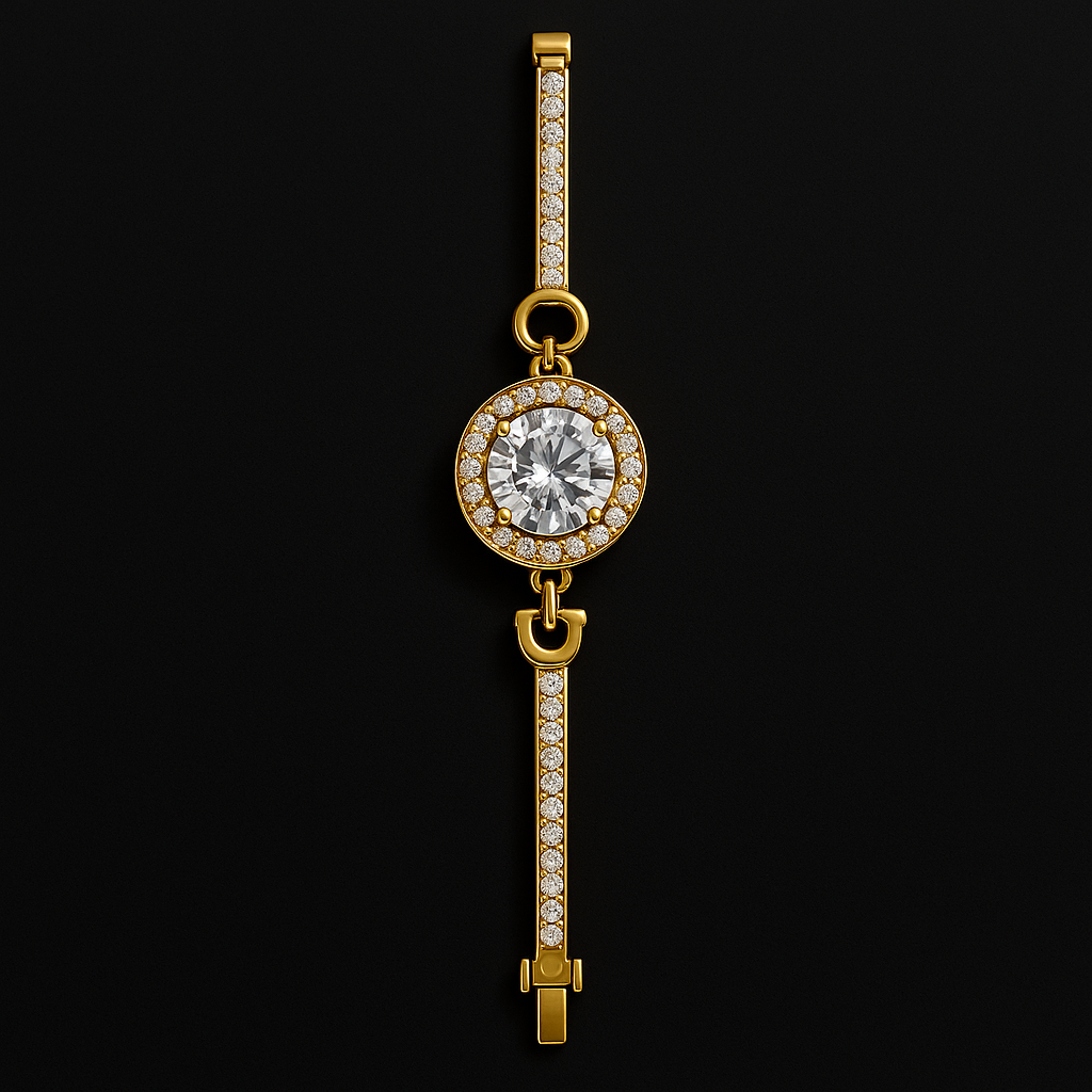 Elegant Women’s Jewelry & Watch Set