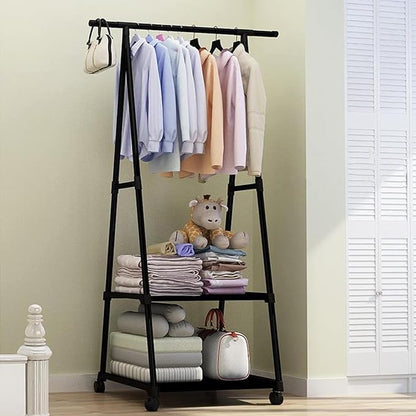 Corner Clothing Rack